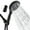 Matte Black, variant on VXV Bathroom Handheld Shower Head with on off Switch, 6 Spray Setting Removable High Pressure Showerheads with 6 FT Stainless steel Hose and Adjustable Angle Bracket(Brushed Nickel)
