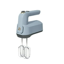 Beautiful 6-Speed Electric Hand Mixer, Cornflower Blue by Drew Barrymore