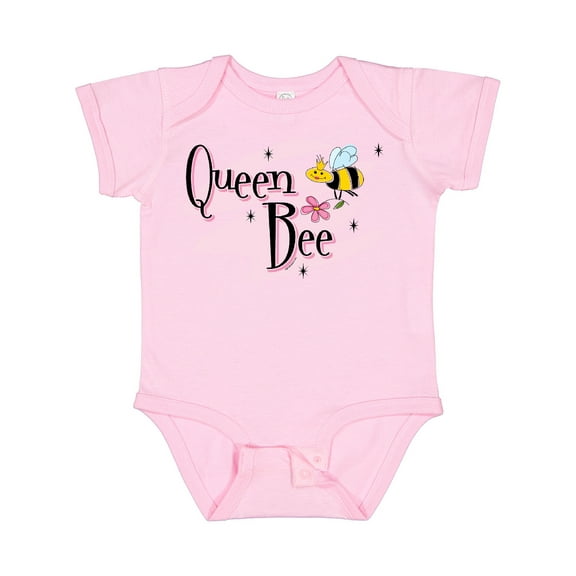 Inktastic Queen Bee Girls Baby Bodysuit