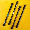 thumbnail image 1 of Bolígrafo Spinner ejercicio dedos flexibles profesional Tpr caucho negro Samurai Spinning Pen para adultos, 1 of 2