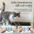 thumbnail image 4 of Smart QR Code Pet ID Personalized Tag Cat Collar, Reflective Nylon with Bell, Secure Breakaway, Comfortable, Durable - Suitable for Adult Cats, 4 of 6