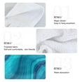 thumbnail image 6 of Blue Abstract Marble 2pcs Bathroom Hanging Towels Soft Hand Towel with Velcro Dish Towel Absorbent Tie Towels for Kitchen Toilet Tea Bar Washcloth Decor, 6 of 7