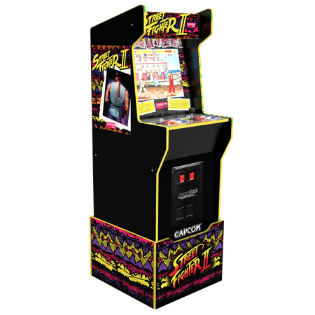 STREET FIGHTER2 LEGACY 12-IN-1 ARCADE 1UP WITH RISER