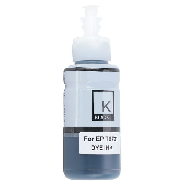 Tinta Negra, Tinta Colorante Colores Brillantes Reemplazo De Tinta Embotellada Tinta De Alta Pureza Para L101 L111, L201, L211 Para L301 L303 L310, L350 Para L455 L551 L558, L565