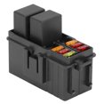 thumbnail image 4 of Caja de relés con fusibles para coche y barco, con 2 relés de 5 pines de 12 V CC y 30 A y 6 fusibles de 5 A, 10 A y 20 A., 4 of 14
