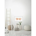 thumbnail image 4 of Marmont Hill "Peach Sunglasses" by Christine Lindstrom Framed Painting Print, 4 of 5