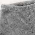 thumbnail image 4 of Men's Fuzzy Plush Flannel Pajama Pants, Fleece Fluffy Pj Pants for Men, Warm Winter Cozy Lounge Sleepwear Bottoms Size XL Gray, 4 of 8