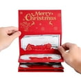 thumbnail image 3 of CCOCC 2026 New Christmas Santa Money Envelope 6 Slots-Christmas Cash Wallet Holiday Gift Card Holder,Fold-Out Red Envelope Money Box Diy Reusable Wallet Christmas Card Holder, 3 of 6