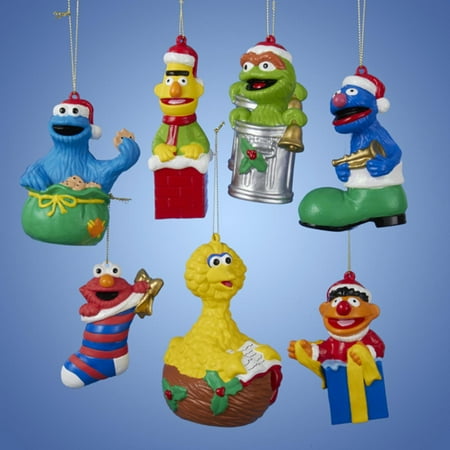 Club Pack Of 24 Sesame Street Character Assortment Decorative