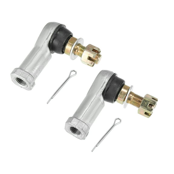 Pair Golf Cart Ball Joint Tie Rod End 70902G01 70902G02 Silver Tone for EZGO TXT 2001-2021