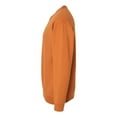 thumbnail image 3 of Hanes Mens Big ComfortWash Garment Dyed Fleece Sweatshirt, XL, Texas Orange, 3 of 4