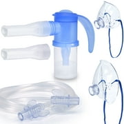 Medihealer Reusable Tubing, Masks, Mouthpiece and Cup Kit for Adult and Kids