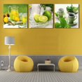 thumbnail image 5 of Hangs Clearance! JWDX Background Wall Decoration Painting, 3 Pcs Modern Fruits Lemon Canvas Painting Pictures Kitchen Living Room Decor, 5 of 9
