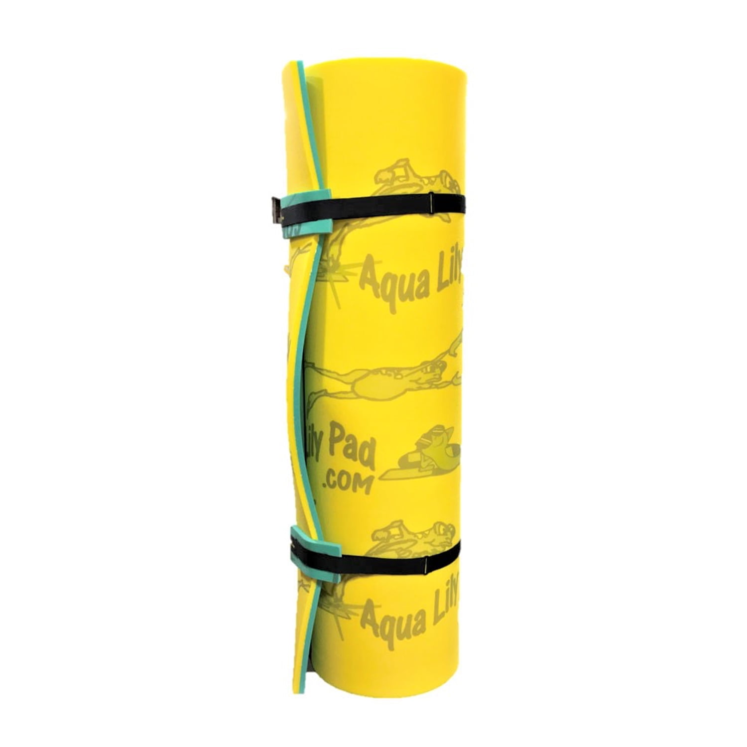 Aqua Lily Pad 12 Foot Original Water Playground Floating Foam Island Yellow Walmart Com