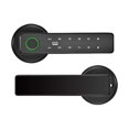 thumbnail image 1 of APP WiFi Remote Control Smart Fingerprint Password RFID IC Card Lock Dead Bolt For Indoor Home Wooden Metal Door ,Smart and Convenient, 1 of 4