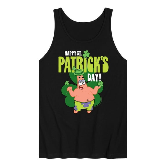 SpongeBob SquarePants - Happy St. Patricks Day - Men's Jersey Tank Top