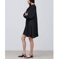 thumbnail image 3 of SMOCKED BIB SATIN DRESS, 3 of 5