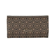 Time and Tru Women's Adult Piper Filemaster Wallet, Geometric Print