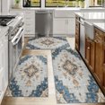 thumbnail image 6 of Kitchen Rugs Sets of 3 Non Slip Washable Kitchen Mats for Floor, Waterproof Kitchen Runner Rug, Floor Mat Carpet for Entryway, Laundry, Sink, Hallway, Bathroom, 6 of 12
