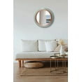 thumbnail image 7 of Infinity Instruments Ornate Green & Gold Round Transitional 24-inch Wall Mirror, 7 of 7