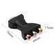 thumbnail image 3 of 1 unidad a convertidor AV adaptador AV de alta definición adaptador de salida de vídeo negro, 3 of 6