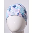 thumbnail image 7 of YONGHS Girls One Piece Zipper Swimwear Jumpsuit with Hat Sun Protection Summer Beach Swimsuit Black 11-12, 7 of 7