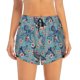 thumbnail image 2 of Balery Underwater Animals and Flowers Pantalones cortos deportivos para mujer con forro y dos bolsillos, elásticos, para entrenamiento, gimnasio, yoga-Large, 2 of 7
