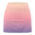 thumbnail image 4 of gbyLJF Womens Skorts High Waisted Tummy Hide Athletic Tennis Golf Skirts with Shorts Pockets Biker Shorts Multicolor S, 4 of 5