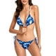 thumbnail image 2 of Nuevo traje de baño dividido para mujer Traje de baño sexy casual con estampado de teñido anudado Fridja  nalpqowj19410, 2 of 9