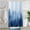 Blue, variant on 36x72 Misty Forest Stall Shower Curtain for Small Bathroom, Blue Half Size Narrow Nature Woodland Shower Curtain Set with Hooks, Waterproof Fabric Pine Tree Fog Magic Home Bath Curtain