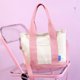thumbnail image 2 of Bolso bandolera para mujer Bolsos de mensajero de lona Bolsos de ocio informales con varios compartimentos, 2 of 4