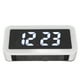 thumbnail image 4 of Reloj de alarma de carga inalámbrica USB de carga inversa LED de pantalla grande rectángulo reloj de alarma digital para dormitorio, 4 of 8