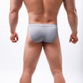 thumbnail image 2 of zuwimk Mens Underwear,Men's Thong Underwear Low Rise T-Back Under Panties Z-Gray,XL, 2 of 5