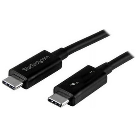 UPC: 0065030864107 | StarTech.com TBLT3MM1MA Thunderbolt 3 Cable – 3 ft / 1m – 4K 60Hz – 40Gbps – USB C to USB C Cable – Thunderbolt 3 USB Type C Charger – 1 pack