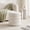 White, variant on Gericco Round Storage Ottoman Bench,End of Bed Foot Rest Stool with Padded Seat,Bedroom Bench for Living Room, White