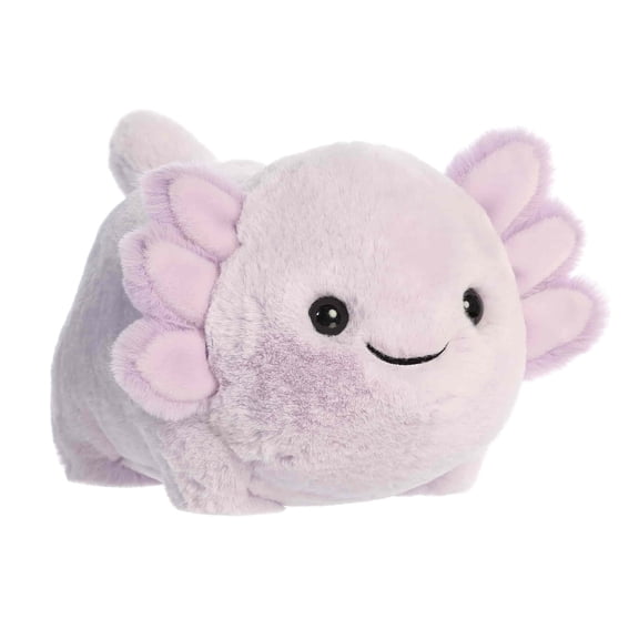 Aurora - Medium Adorable Stuffed Animal - 10" Purple Axolotl - Spudsters