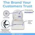 thumbnail image 5 of Koala Kare - KB301-05 - White Vertical Mount Changing Station, 5 of 6