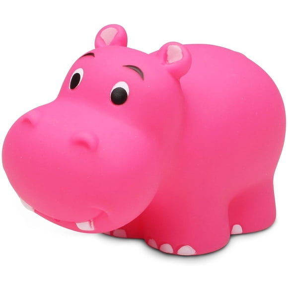 Juguete de bano de goma DolliBu Hippo Squirter Puzzled