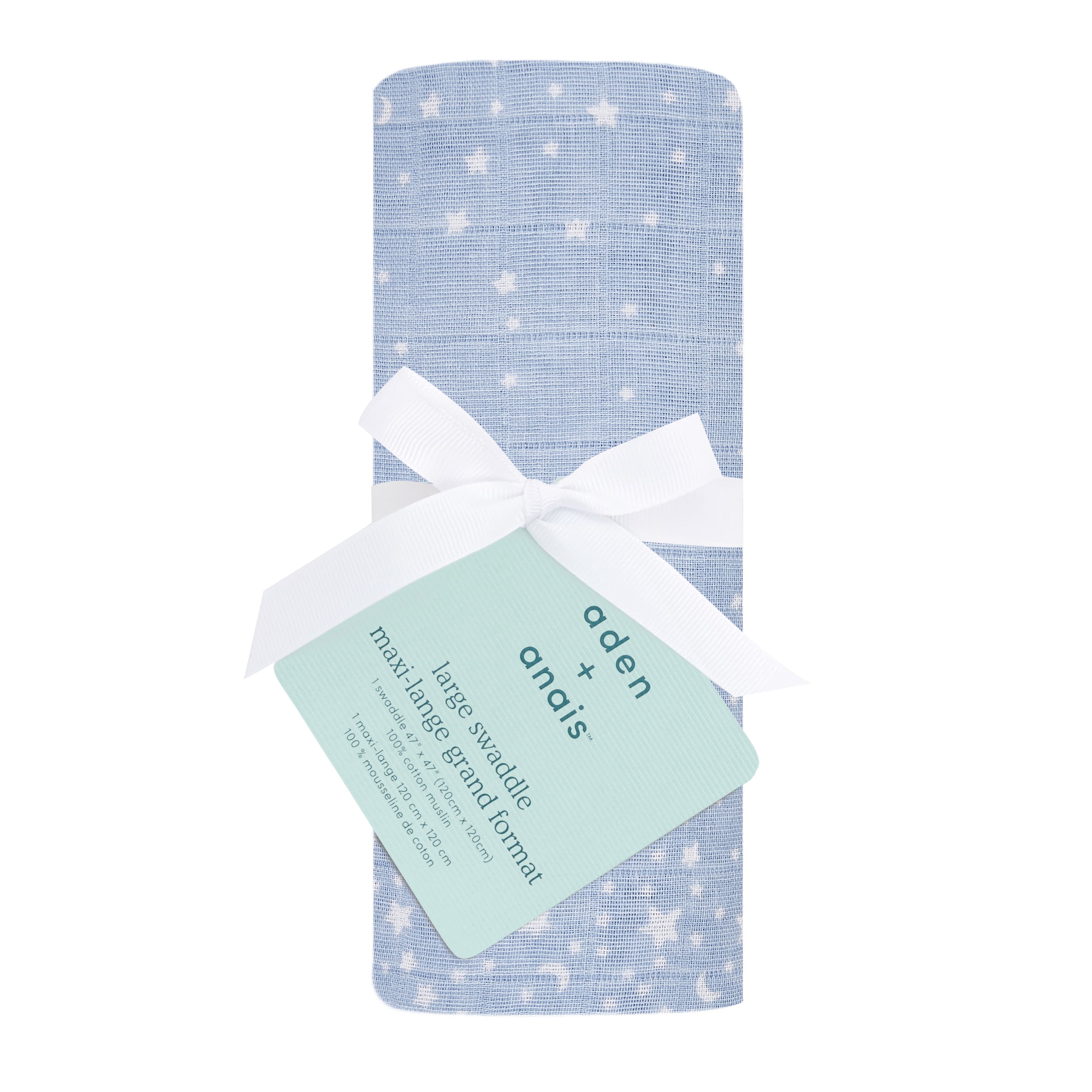 aden + anais, classic swaddle, rising star-bright star