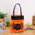 thumbnail image 3 of Non-Woven Halloween Treat Bags with Handles - Cute Trick or Treat Party Favor Bags Featuring Spooky Cat and Spider Patterns, Reusable Candy Collection Totes for Kids Halloween (10.4x8.7 Inches), 3 of 3