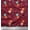 Burgundy, variant on Soimoi Red Cotton Duck Fabric Snowflake,Leaves & Flower Floral Printed Fabric 1 Yard 42 Inch Wide