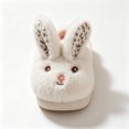 thumbnail image 5 of Jamicy Kids Toddler Slippers for Boys Girls Cute Bunny House Shoes Non Slip Warm Soft Winter Fuzzy Indoor Bedroom Slipper, 5 of 7