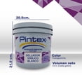 thumbnail image 3 of PINTEX Sellador Blanco Vinílico 2 Pack | Base Agua para Interiores y Exteriores | Reduce Porosidad y Mejora Adherencia | Fácil Aplicación | Juego de 2 Selladores Blanco 3.8 L c/u, 3 of 5