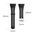 thumbnail image 2 of Silicone Replacement Watch Band Bracelet Strap for Polar M400 M430 (Black), 2 of 5