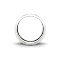 thumbnail image 2 of Forever Jewels 1 CT Round Moissanite Men Eternity Wedding Band Ring 14K White Gold Plated, 2 of 5