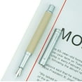 thumbnail image 3 of ZECATL Silver Birch Forest Fountain Pen Extra Fine Nib Beautiful Tree Texture Excellent Writing Gift Pen, 3 of 4