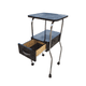 thumbnail image 2 of Carrito organizador, Bluelander, con Cajón y Repisa, Carrito de Almacenamiento Capacidad 30 Kg, Organizador, Negro, 2 of 3