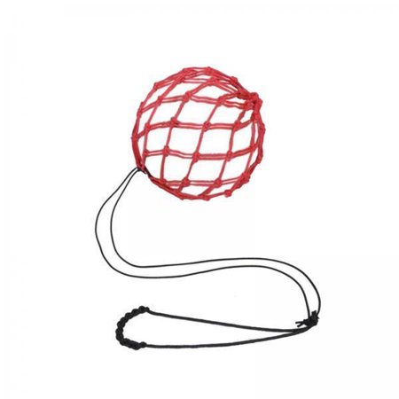 APLVFFZH 2xFootball Kick Adjustable Boys Football Skills Soccer Ball Net Kicker Red