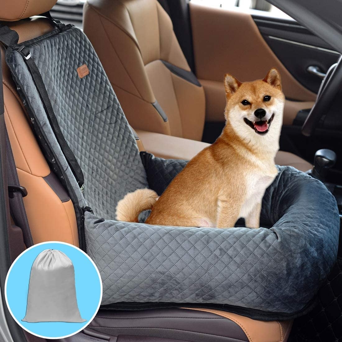 how to make your dog feel safe in the car