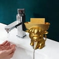 thumbnail image 5 of BingTong Highland Cattle Hanging Sponge Holder With Drainage–Keeps Your Sponge Dry & Cute For Scrub,Funny Sponge Stand for Kitchen Sink,3D Printing Countertop Sponge Holders H, 5 of 6